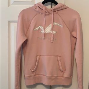 Hollister Pink Logo Hoodie